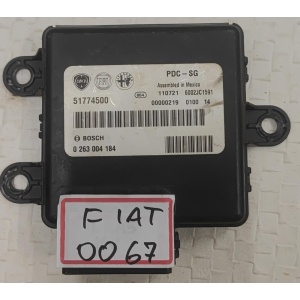 MODULO SENSOR DE ESTACIONAMENTO FIAT BRAVO 51774500 (USADO)