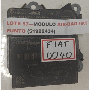 MODULO AIRBAG FIAT PUNTO 51922434 (USADO)