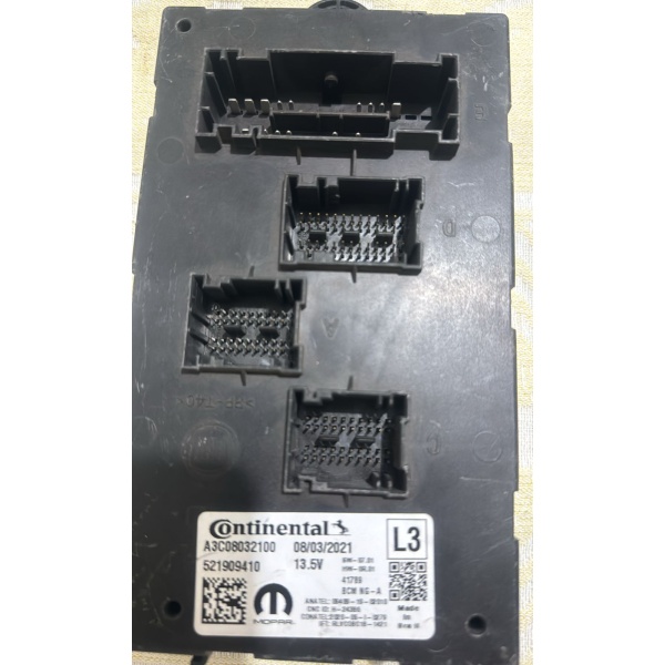 Modulo Conforto Fiat Strada 521909410 A3C08032100 2021 a 2023