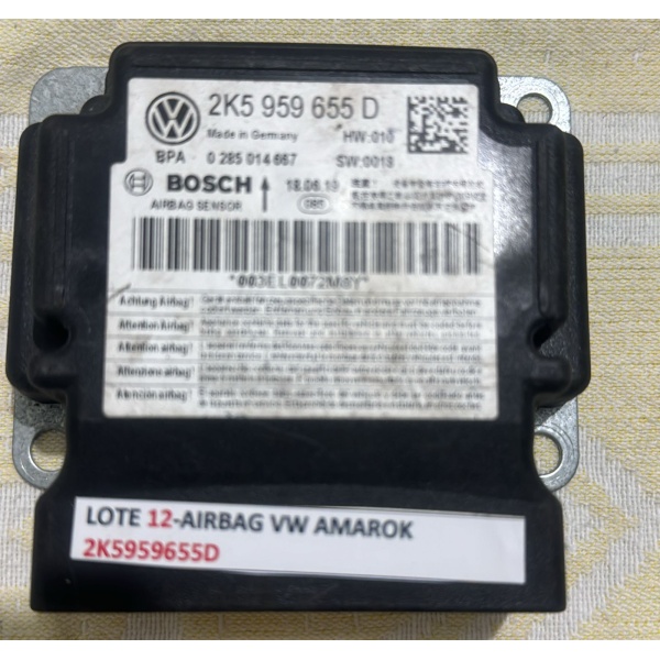 Modulo de Airbag Amarok 2K5 959 655 D