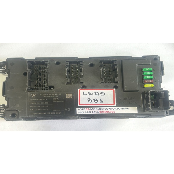 Modulo Conforto BMW 320i 2014 / 929895901