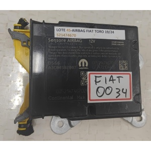 MODULO AIRBAG FIAT TORO 521474670 (USADO)