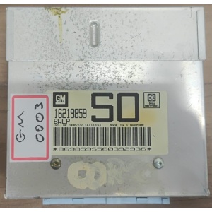 MODULO MOTOR GM CORSA 1.0 8V GASOLINA 16219859 SO (USADO)