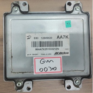 MODULO MOTOR GM CRUZE 1.8 E83 12649420 (USADO)