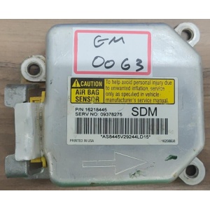 MODULO AIRBAG GM S10 09378275 (USADO)