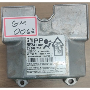 MODULO AIRBAG GM VECTRA 93369757 (USADO)