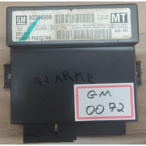 MODULO ALARME GM ASTRA VECTRA ZAFIRA 93354569 MT (USADO)