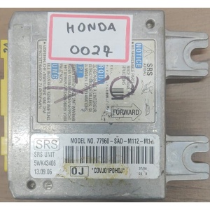 MODULO AIRBAG HONDA FIT 77960-SAD-M112-M1 (USADO)