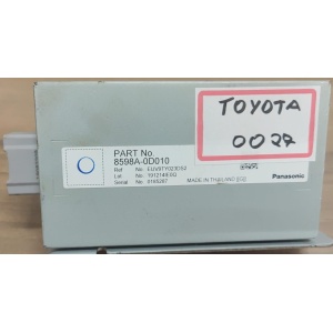 MODULO ALARME TOYOTA YARIS 8598A-0D010 (USADO)