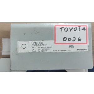 MODULO ALARME TOYOTA COROLLA 8598A-02010 (USADO)
