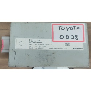 MODULO ALARME TOYOTA HILUX 2.8 8598A-0K010 (USADO)