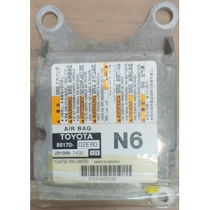 MODULO AIRBAG TOYOTA COROLLA 89170-02E80 (USADO)
