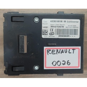 LEITOR CHAVE CARTÃO RENAULT FLUENCE 285909828R (USADO)