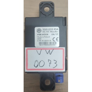 MODULO CONVERSOR DC/DC VOLTAGEM USB VW VOYAGE 5G0.035.954 (USADO)