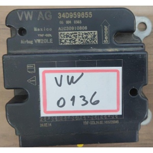 MODULO AIRBAG VW GOL SAVEIRO VOYAGE 34D959655 (USADO)