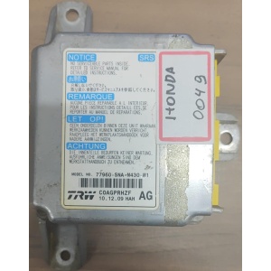 MODULO AIRBAG HONDA CIVIC 77960-SNA-M430-M1 (USADO)