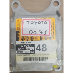 MODULO AIRBAG TOYOTA COROLLA 89170-02B70 (USADO)